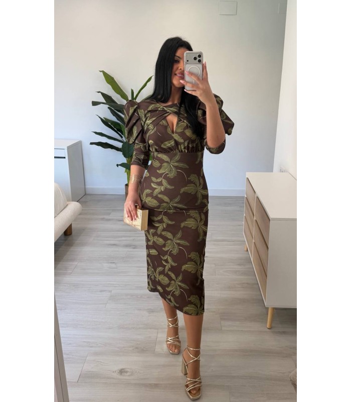 Vestido Carlota verde