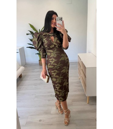 Vestido Carlota verde