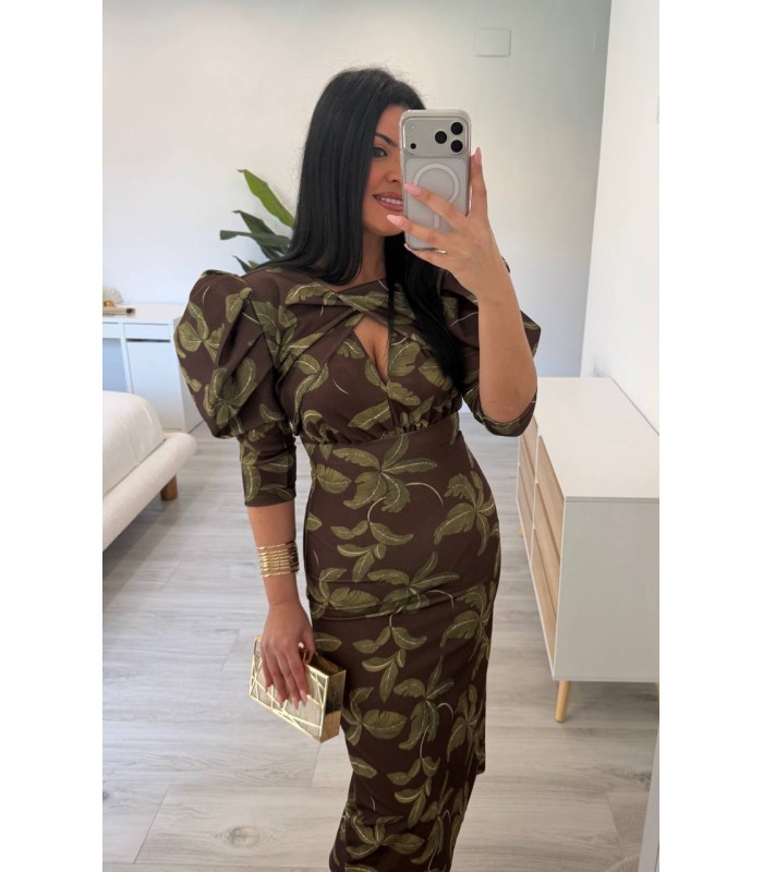 Vestido Carlota verde