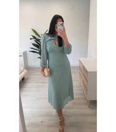 Vestido Sofía verde
