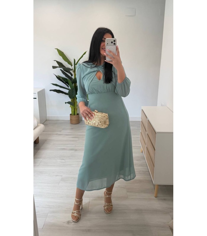 Vestido Sofía verde