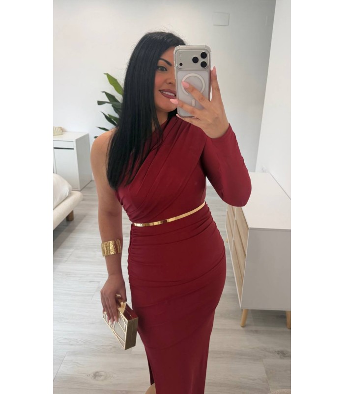 Vestido Cecilia vino