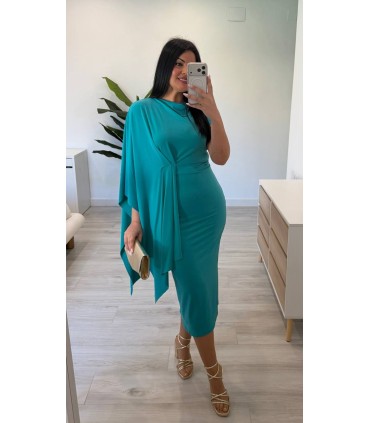 Vestido Nereida turquesa