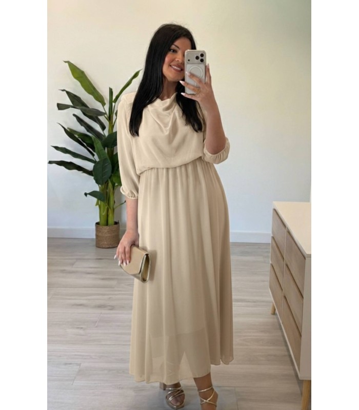 Vestido Blanca crudo