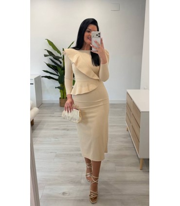 Vestido Violeta crudo