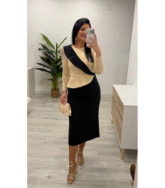 Vestido Violeta marino