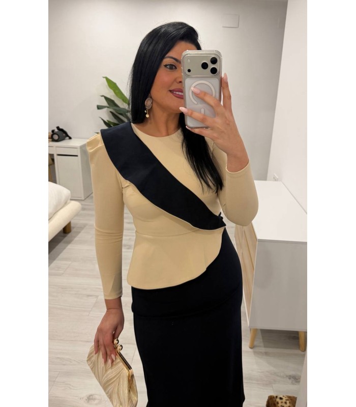 Vestido Violeta marino