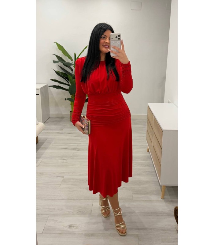Vestido Marisa rojo