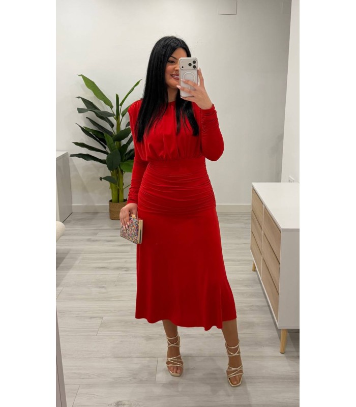 Vestido Marisa rojo