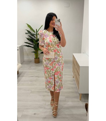 Vestido Raquel crudo