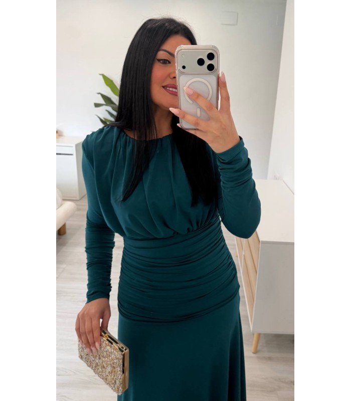 Vestido Marisa petroleo