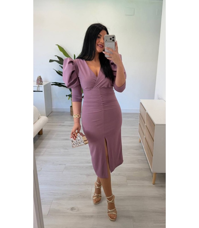 Vestido Lucía rosa viejo