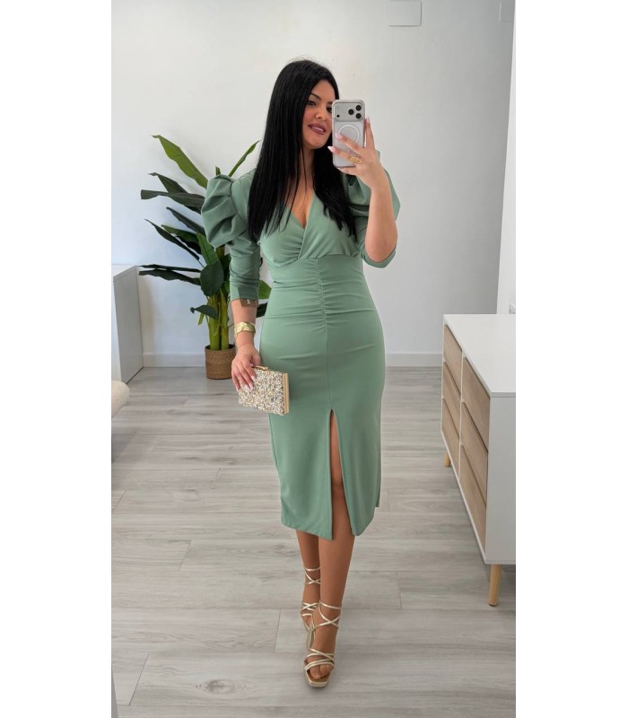 Vestido Lucía verde