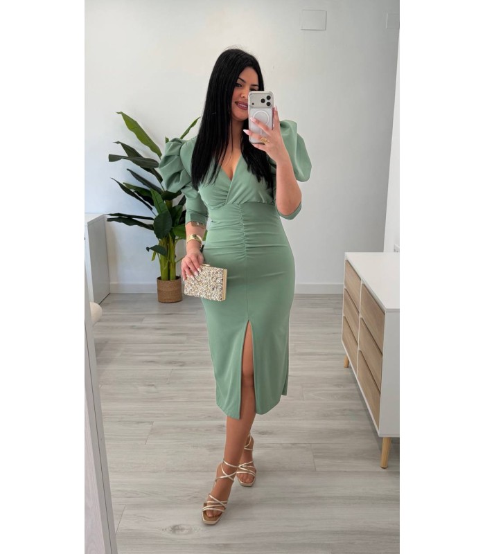 Vestido Lucía verde