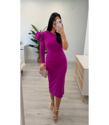 Vestido Brenda fuxia