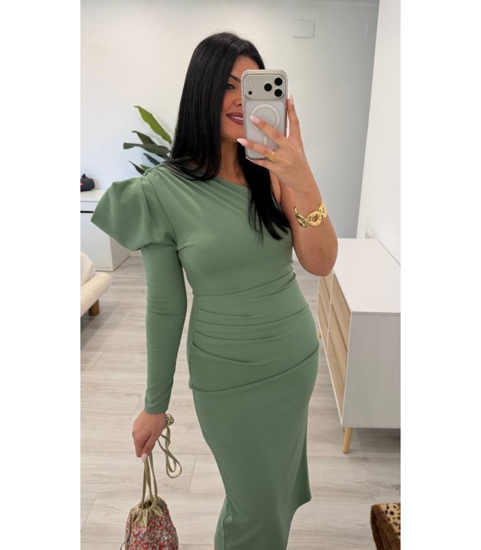 Vestido Brenda verde