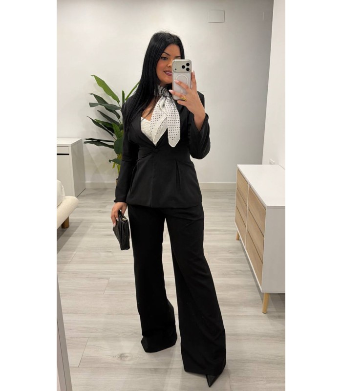 Traje chaqueta Diana negro