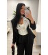Traje chaqueta Diana negro