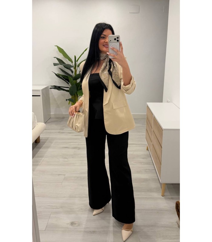 Conjunto top y pantalón negro