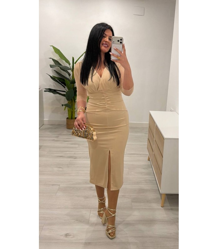 Vestido Esperanza crudo