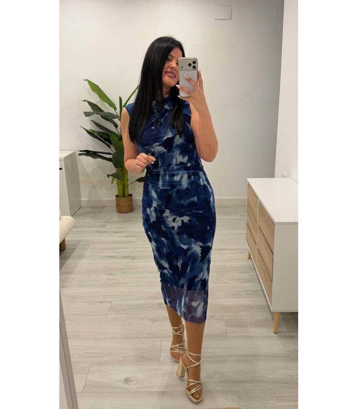 Vestido Mireia azul