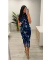 Vestido Mireia azul