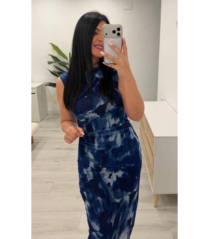 Vestido Mireia azul