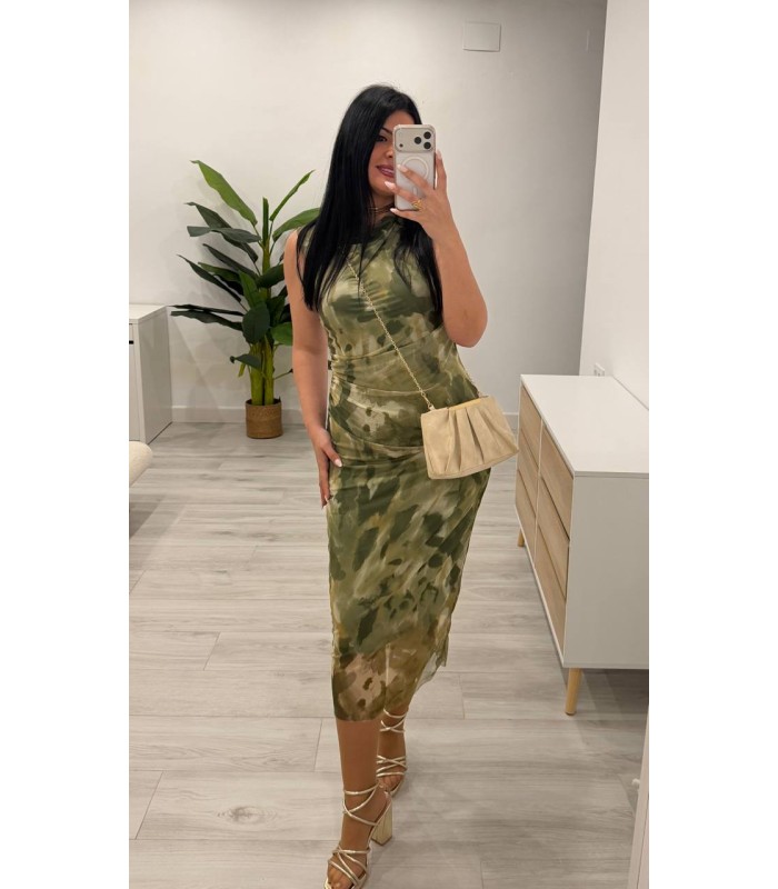 Vestido Mireia verde