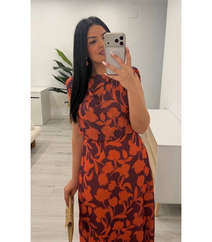 Vestido Miranda teja