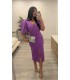 Vestido Nerea morado