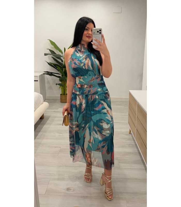 Vestido Leire azul