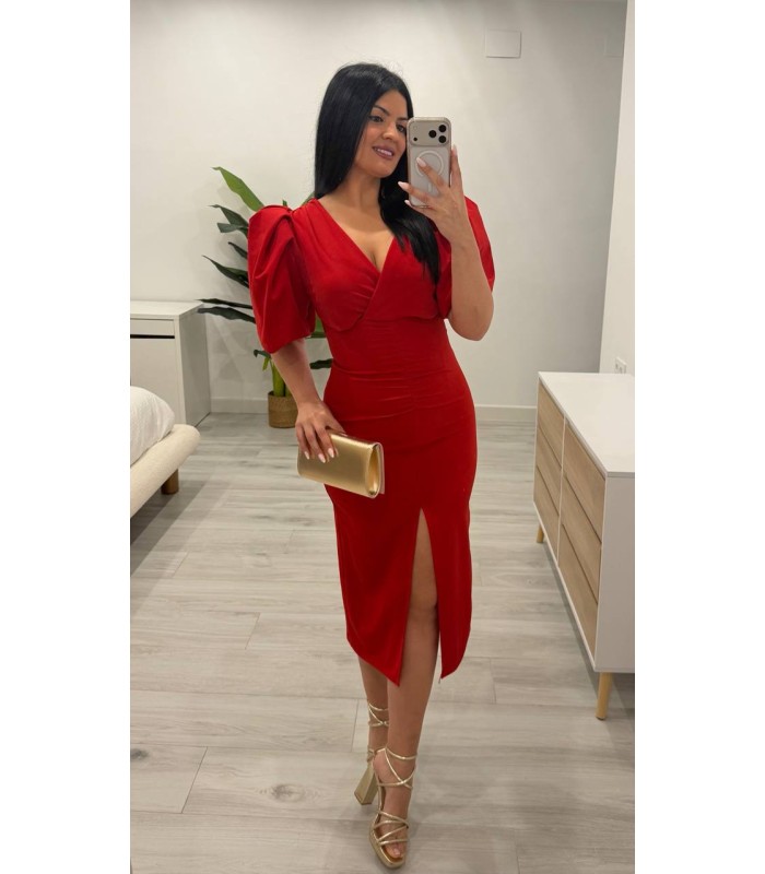 Vestido Nerea rojo