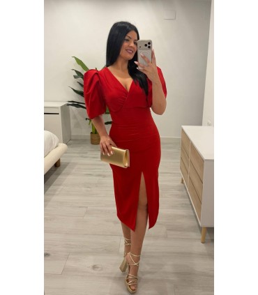 Vestido Nerea rojo