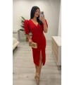 Vestido Nerea rojo
