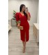 Vestido Nerea rojo