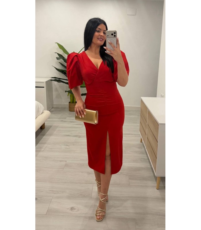 Vestido Nerea rojo