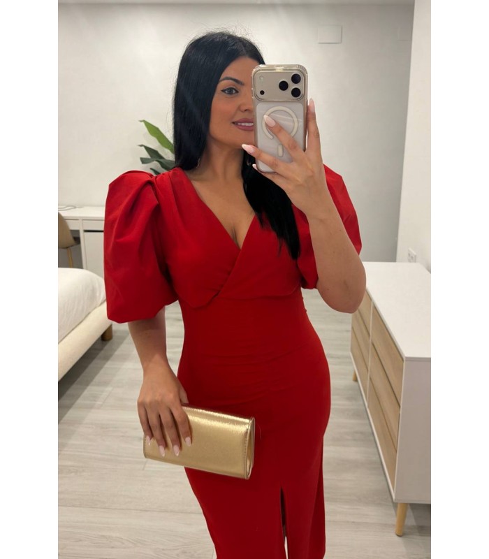 Vestido Nerea rojo