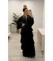 Vestido flamenca volantes negro