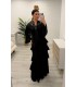 Vestido flamenca volantes negro