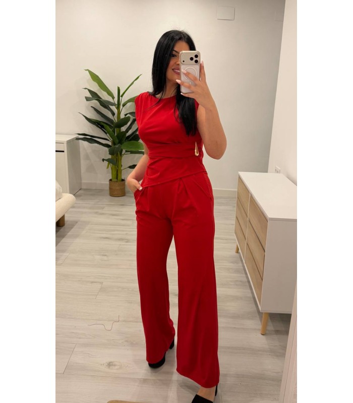 Conjunto Mireia rojo