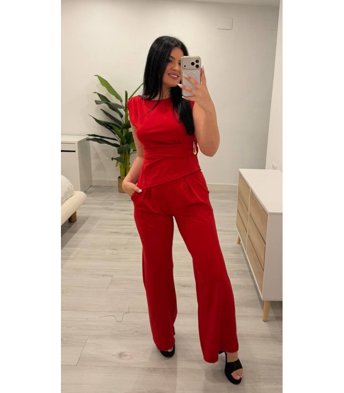 Conjunto Mireia rojo