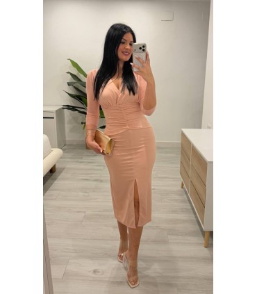 Vestido Esperanza nude
