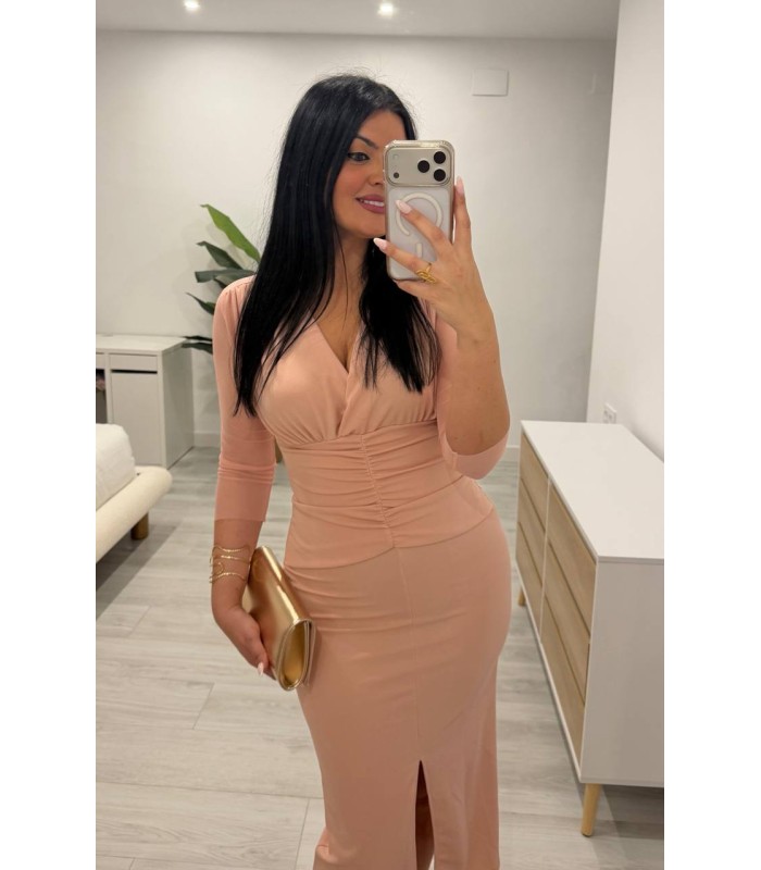 Vestido Esperanza nude