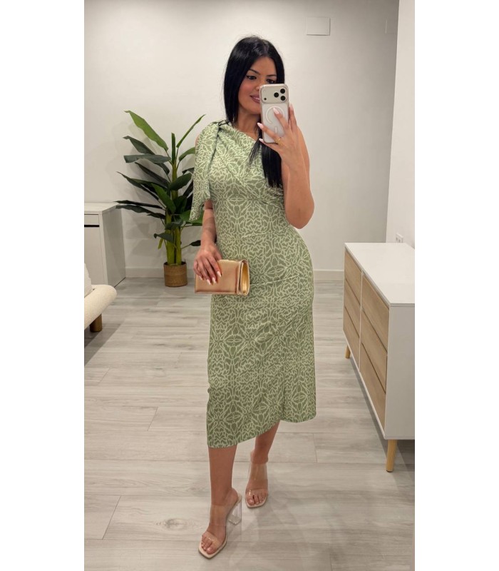 Vestido Tiger verde