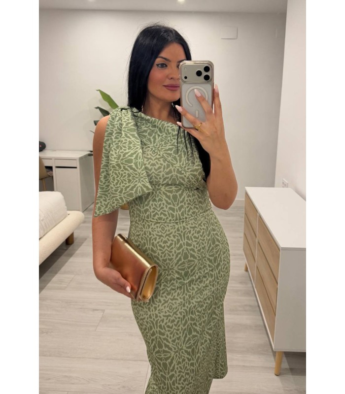 Vestido Tiger verde