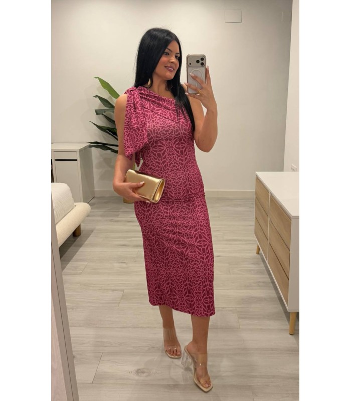 Vestido Tiger buganvilla