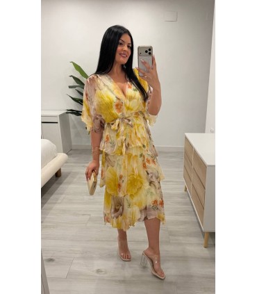 Vestido Saray amarillo