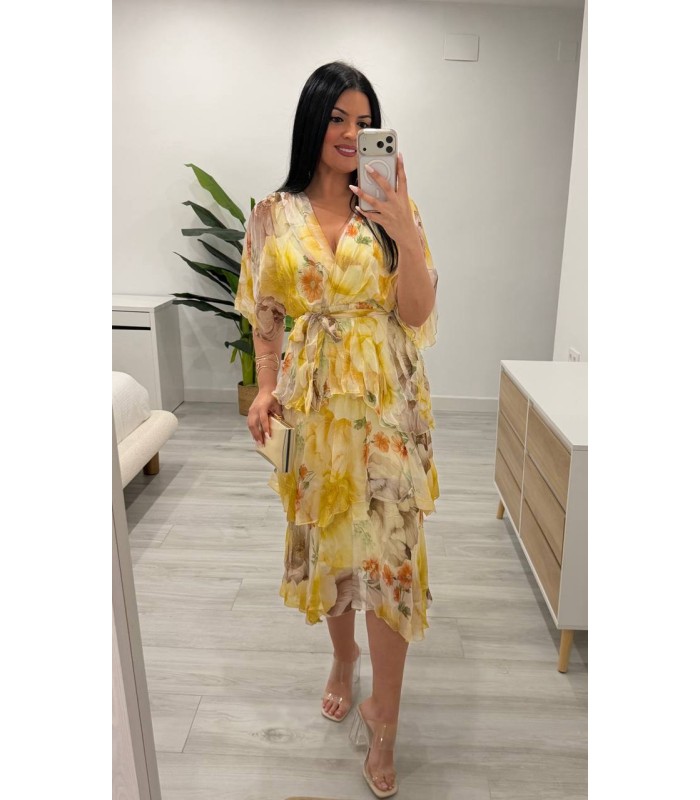 Vestido Saray amarillo