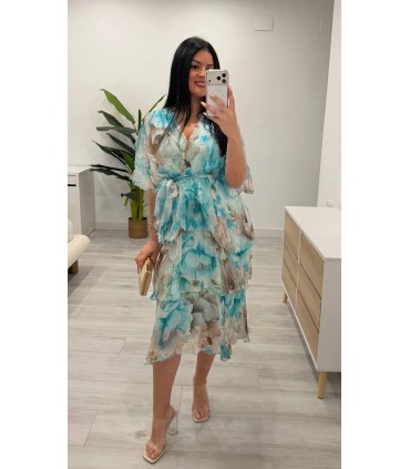 Vestido Saray azul