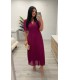 Vestido Laia buganvilla
